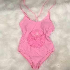 Adjustable pink sexy & cute one piece 